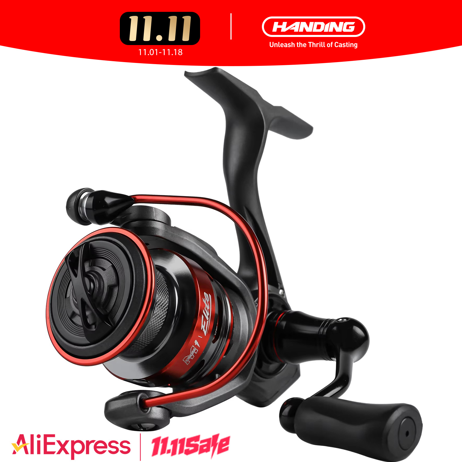 Kastking Reel Zephyr - HANDING Elite Moulinet de pêche léger,