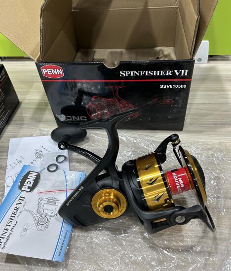 Penn Reel Spinfisher - PENN-Moulinet de pêche Spinning, corps en