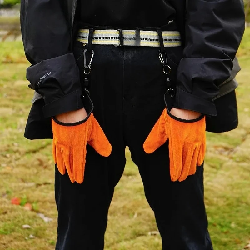 Gants de barbecue en cuir de v - Fishing Gloves avis et prix