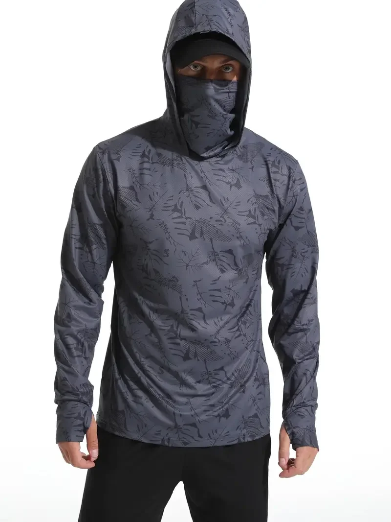 Chemise de pêche à capuche pou - Fishing Mask Sun Protection avis et prix