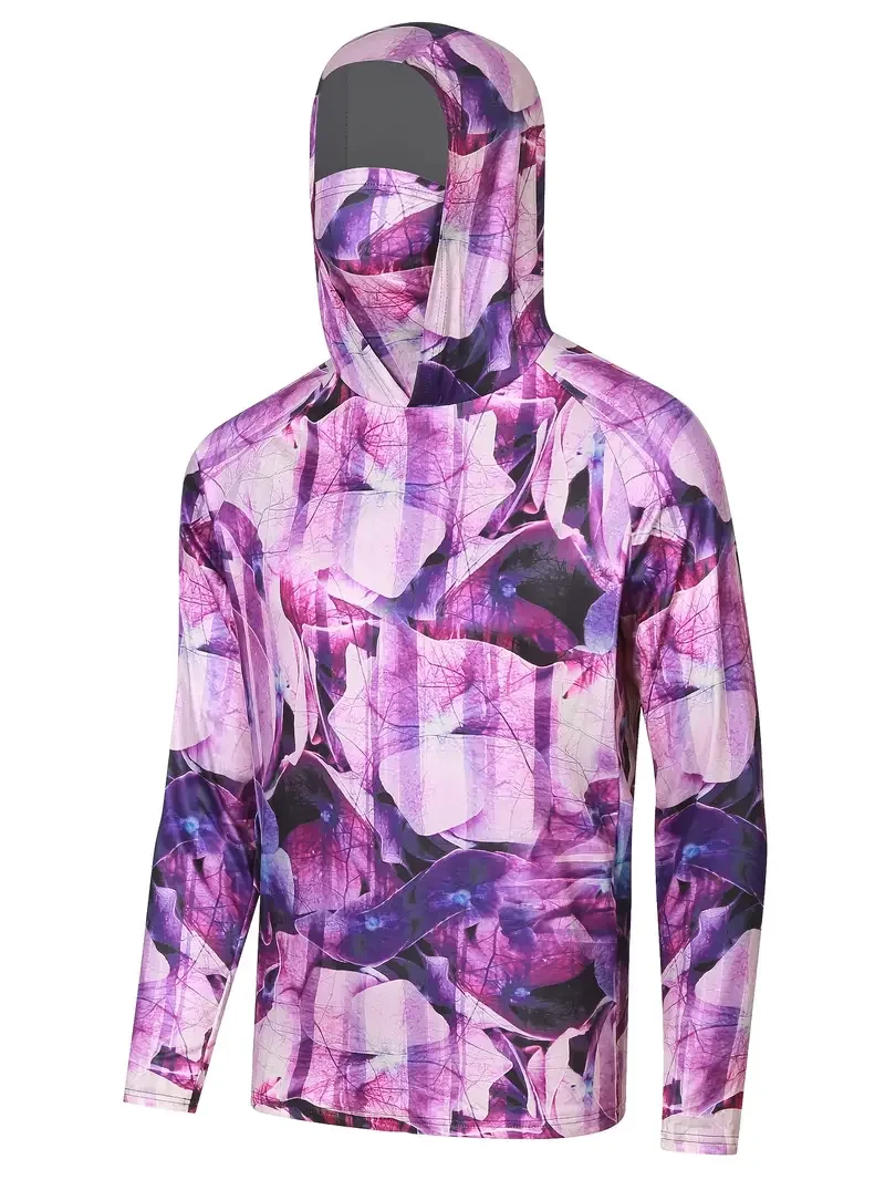 Chemise de pêche à capuche pou - Fishing Mask Sun Protection avis et prix
