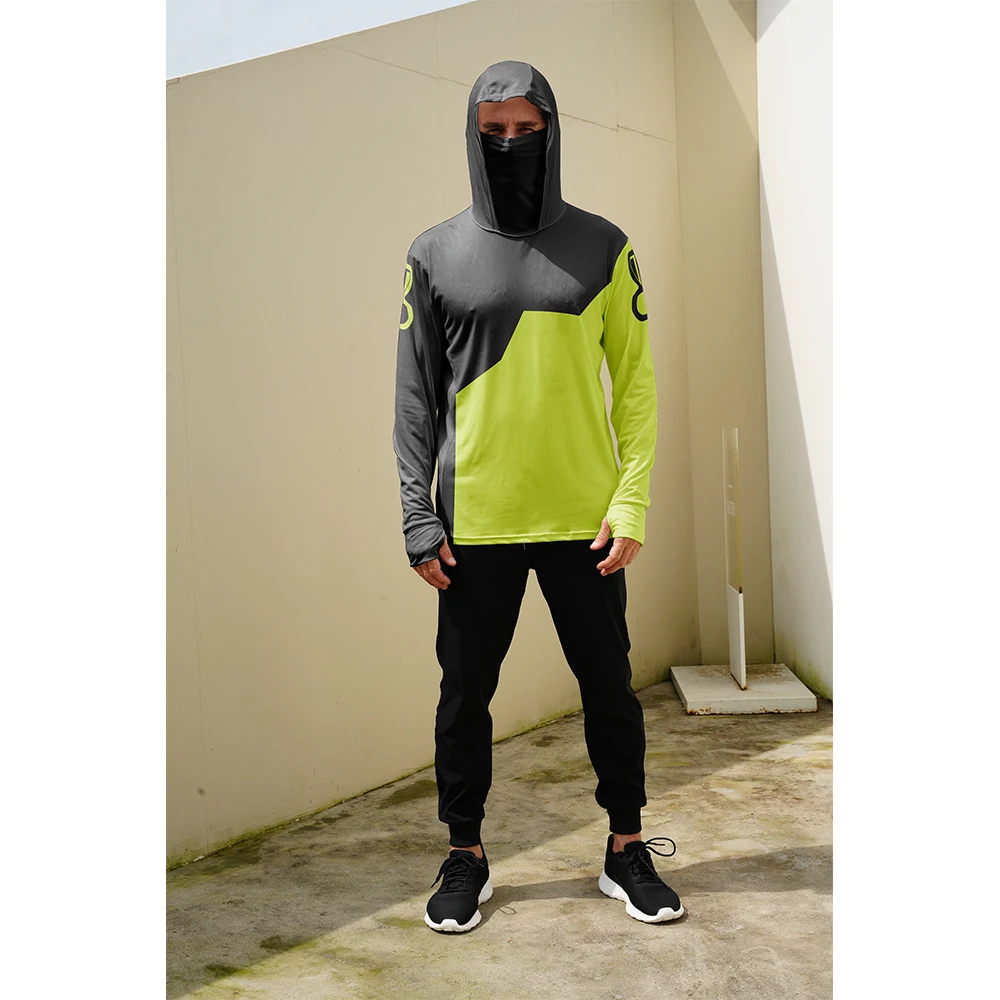 Maillot de pêche à manches lon - Fishing Mask Sun Protection avis et prix